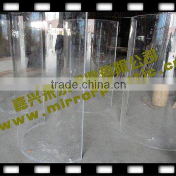 convex fiberglass panel