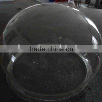 large plexiglass ball