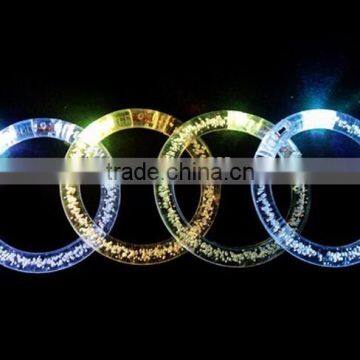 Yiwu Hot Selling Low Price Consert Using Profitional Gift Colorful LED Acrylic Flash Wristband photo-4