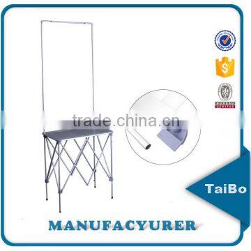 Taibo Aluminum fold up promotion table sized 40*70 cm