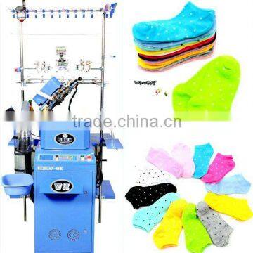 3.5 inch full automatic sock machine (WH-6F-A)