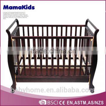 2014 New Desing wooden baby crib