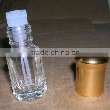 Mini Glass Perfume Bottle/Octagonal Glass Bottle for Perfume/Essential Oil 3ml