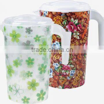 Large plastic cooler water bottle