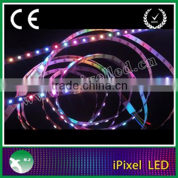 5m dream color ws2812b pixels control strip light