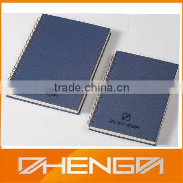 High quality customized made-in-china Leather Spiral Notebook for sale(ZDD12-043)