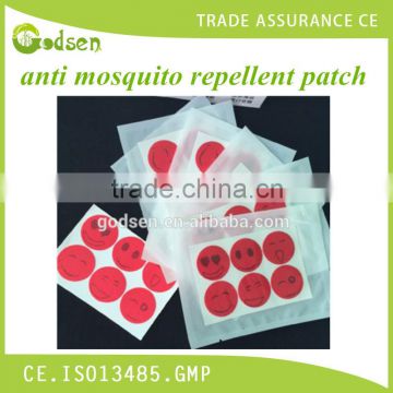 Summer hot sale cartoon anti mosquito patch OEM,citronella oil mosquito repellent patch,website:godsen22