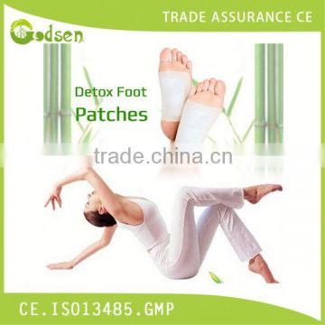 100% effective natural plant quintessence detox slimming foot patch