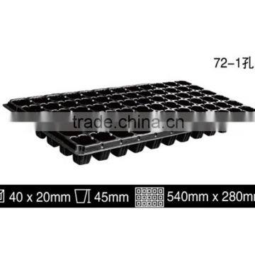 72holes plastic seed tray