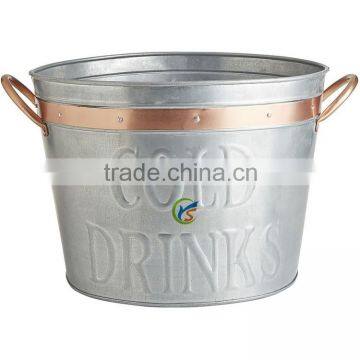 Wholesale Galvanized Metal Party Drink Tub