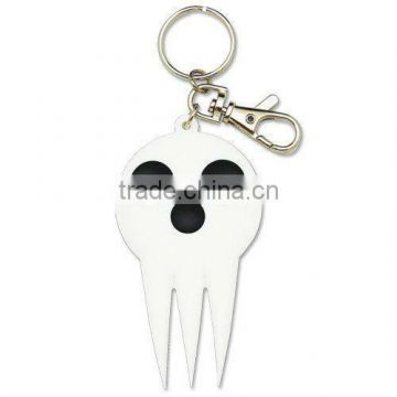 Fashion handmade cute pvc keychain for Halloween gifts