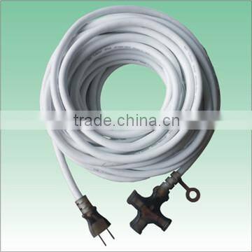 2-pin Japan Colored Coiled Retractable Power Extension Cord photo-2