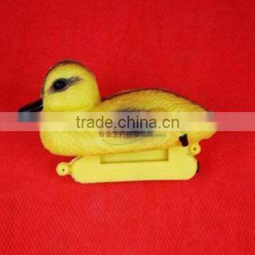 Mini plastic duck hunting decoy