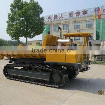 crawler self dumping tractor