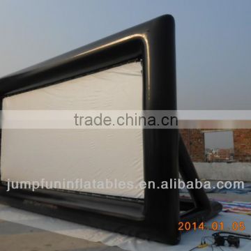 cheap outdoor movie screen for made by inflatable PVC tarpaulin air tight type