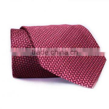 Custom Design 100% Silk Jacquard Woven Tie