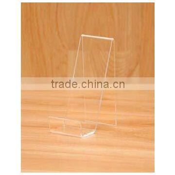 design clear handbag holder stand