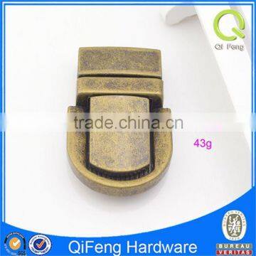 F-039 lock for leather bag man antique style mortise lock