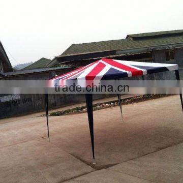 2012 newest easy to use steel tranpoline tent