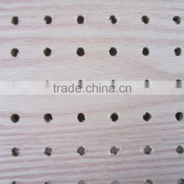 Veneer MDF peg board