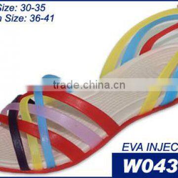 Transparent PVC Jelly Wedge Sandals