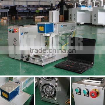 20w Stainless steel fiber laser marking mini laser printer