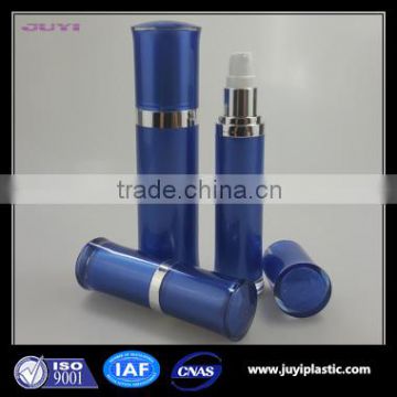 skin care cream use and screen printing surface handling plastic lotion pump acrylic cosmetic bottle packaging