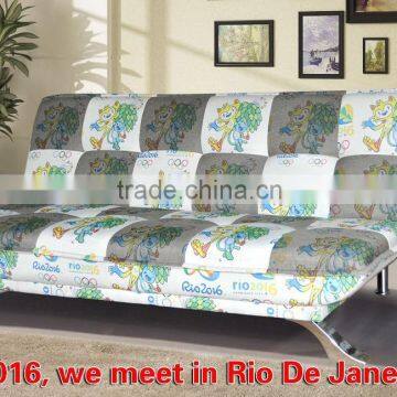 Latest design sofa bed with high quality fabric