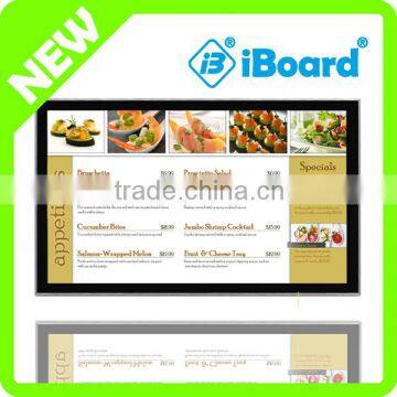 Wall mounted Full HD Capacitive Android touchscreen monitor publicity kiosk 22 27 32 42 47 50 55 65 inch