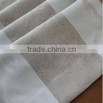 Type of Office Window Curtain Stripe Suede Blackout Curtain Fabric for Hotel Softtextile Fabric for Curtain photo-2