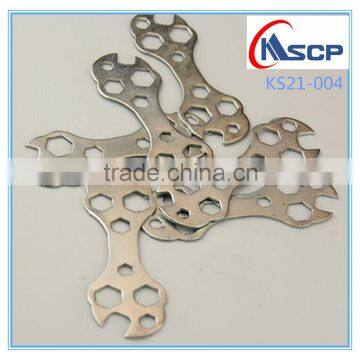 Variety type of fusion Sheet steel hexagon hand wrench tools Sheet steel hexagon spanner