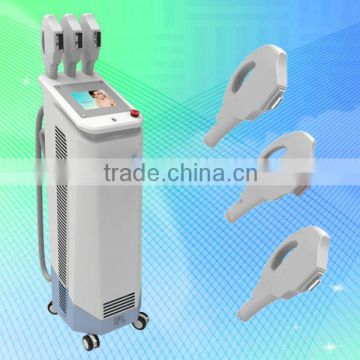 hair removal skin rejuvenation IPL laser machine with low price 3 handles ipl filters