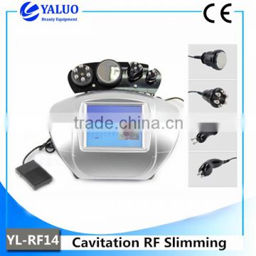 New RF skin rejuvenation cavitation body slimming machine with ce