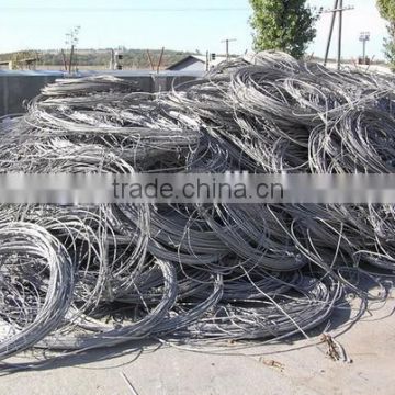 Aluminium wire scrap China supplier 99.5% 99.7% 99.9%