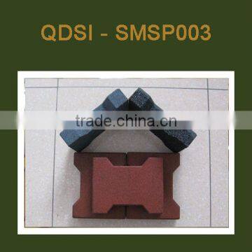 dog bone rubber paver