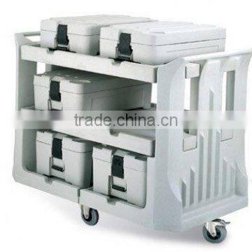 PE Dish Cart by Roto Moulded