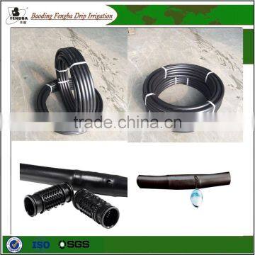 Fengba Brand ISO Certificated Drip Pipe with Cylindrial Dripper Inlaid