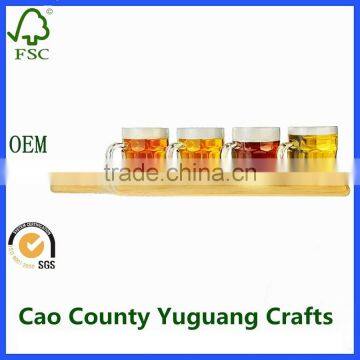 Wooden Beer Tray Wooden Beer Paddle Craft photo-3