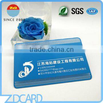 Stainless Steel Electroplate Matt Blank Metal Business Card photo-6