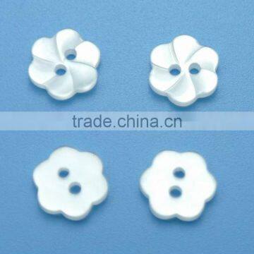 Special design flower 2 hole resin button