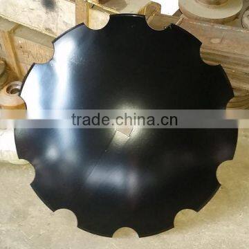 Notched Harrow Disc With Boron Steel for Farming Implements Made by YUNTAI Factory photo-3