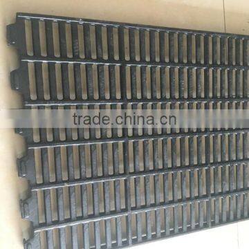 600*600mm Pig/sheep/goat cast iron slat floor for pig farrowing crate