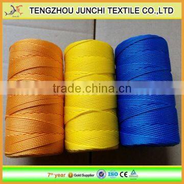 100% Virgin Polypropylene Blue Color pp Twine