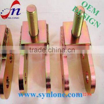 color zinc plating welding bracket