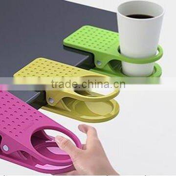 Creative Table Cup Clip made of ABS, mug clip. cup holder clip, OEM orders are welcome