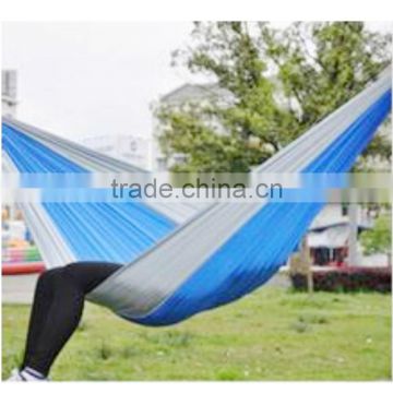 2015 Two Person Portable Parachute Nylon Fabric covered rocking hammock double hammock