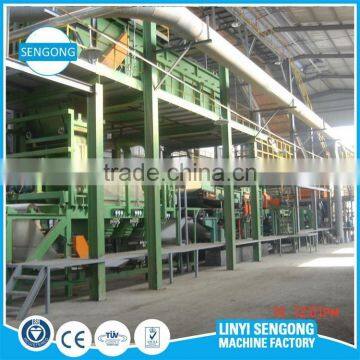 HDF wood flooring production line