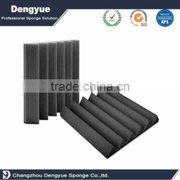 Fireproof acoustic foam wave / wedge / pyramid for ventilation ducts