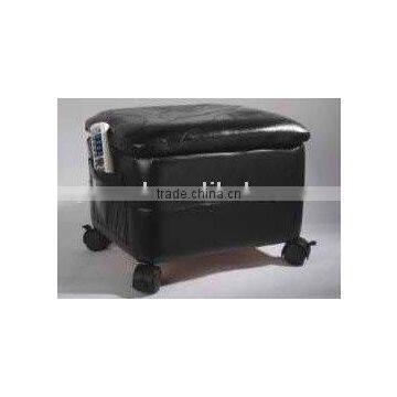 Foot Stool /w Leather Ottoman