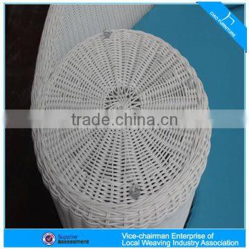 Leisure Rattan Sofa Bed Round Bed Outdoor Sunbed FL015 photo-3